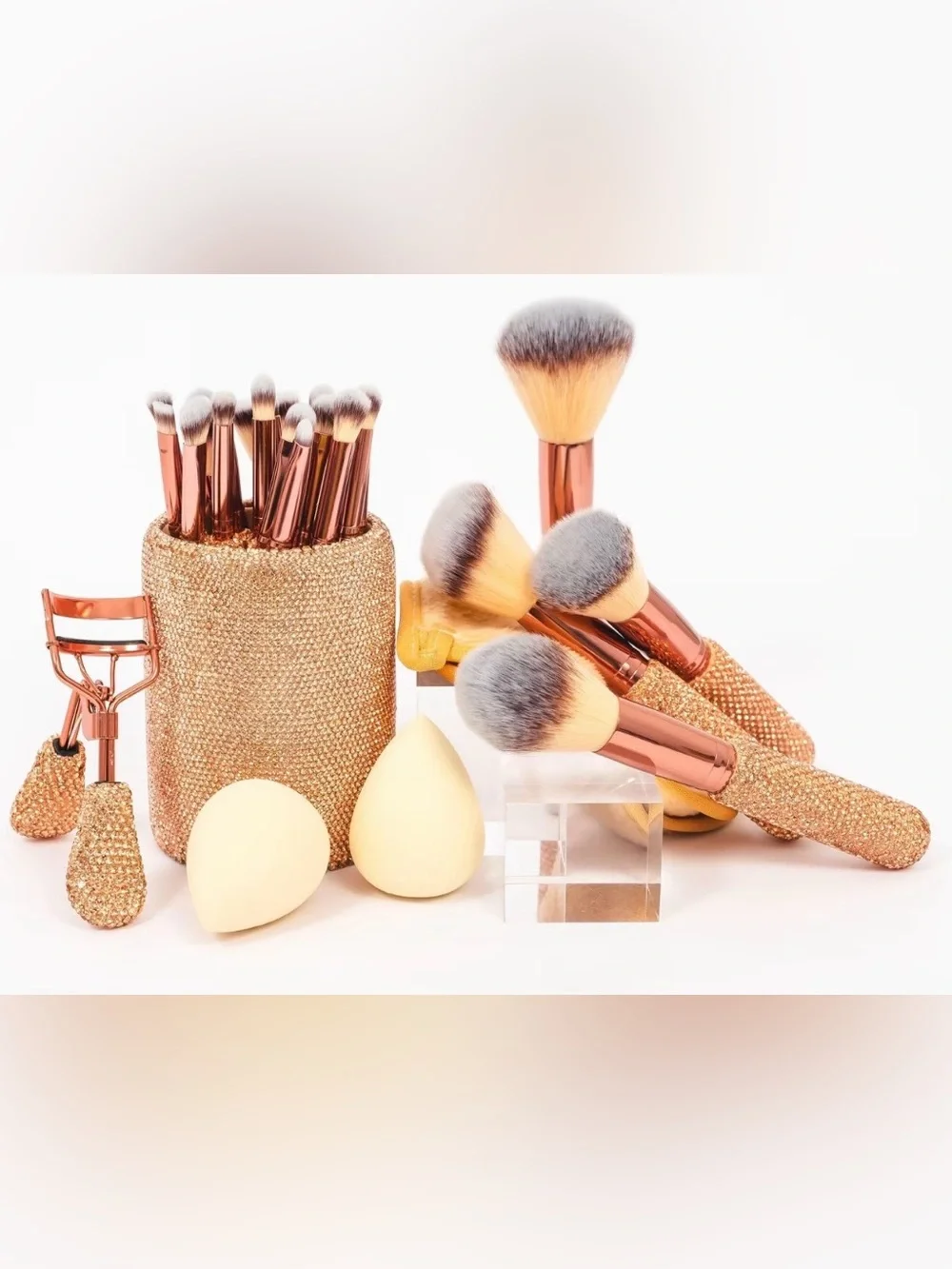 Glitz&Glam Gold 26-Piece Makeup Brush Set